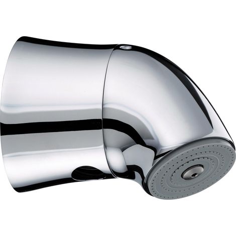 Bristan Commercial Vandal Resistant Exposed Fixed Shower Head - Chrome (1/2)