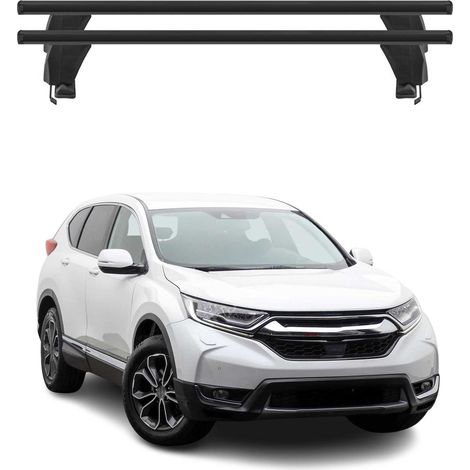 OMAC Dachträger Querträger Alu für Honda CR-V V 2017-2022 – Abschließbar – T-Nut – City-Crash-getestet – Max. 50 kg Schwarz (1/5)