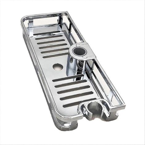 Organisateur multifonctionnel pour salle de bain, barre de levage amovible (1/5)