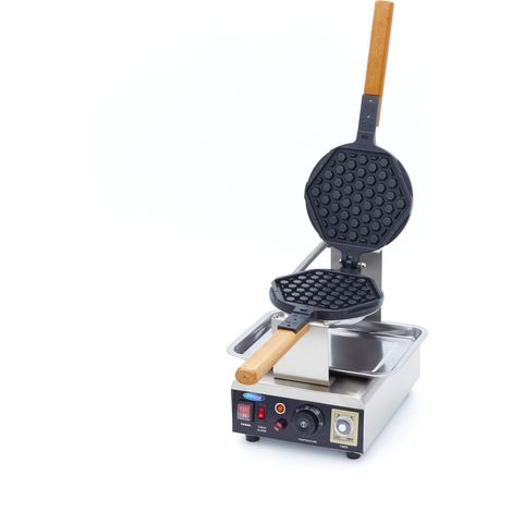 Gaufrier - 1 gaufre - Motif nid d'abeille rond - Maxima