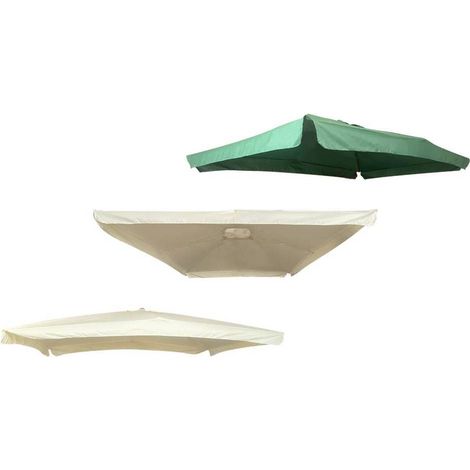 TELO PER OMBRELLONE RETTANGOLARE 3 x 4 - bianco