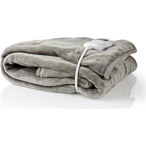 Heizdecke decke 1 person 180 x 130 cm 9 heizstufen waschbar uberhitzungsschutz digitale steuerung fleece