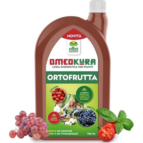 Mikura Ortofrutta Ricostituente Protettivo Preparato Omeopatico per Difesa e Rinforzo Piante x 750 ml (1/5)