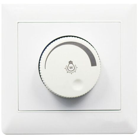 Dimmerschalter - Praktischer Wand-Ein-/Aus-Dreh-LED-Dimmer-Lampenhelligkeitsregler (1/5)