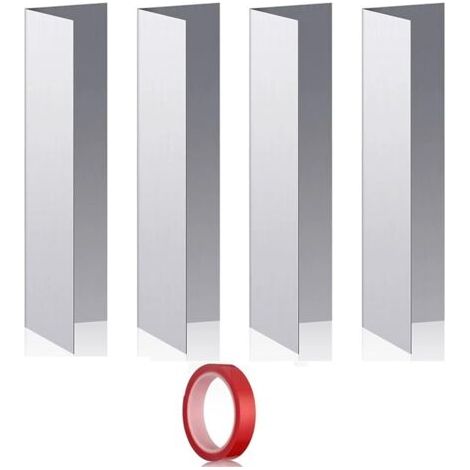 4 Pièces de Protecteurs de Joint D'Étanchéité de Porte de Garage pour (1/5)