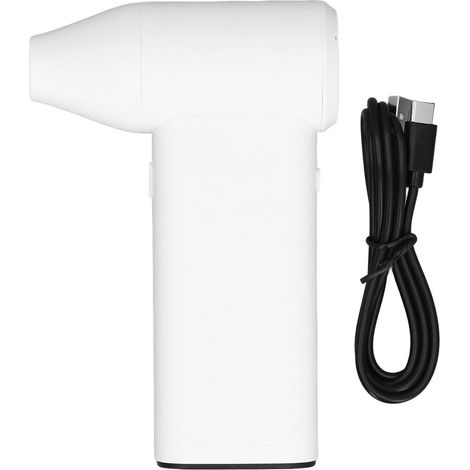 Ortviai Souffleur Électrique Turbo 130000 tr/min, Rechargeable Sans Fil, Réglage Continu de la Vitesse, Blanc – Modèle X5 (1/5)
