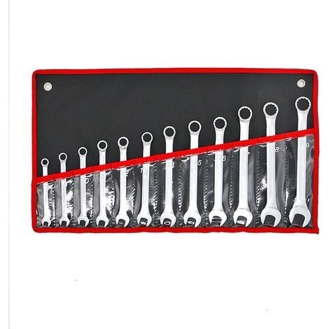 Clé combinée Combinaison Spanner Clé Wrench poignée clé 12pcs / set,Clé combinée Combinaison Spanner Clé Wrench poignée clé 12pcs / set (1/5)