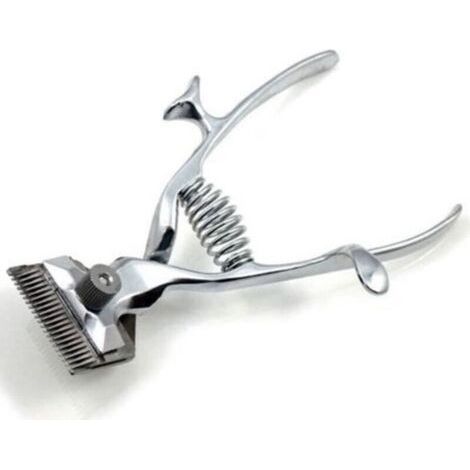 Dog Clipper, Manual Pet Hair Clipper Cutting, Shaving Shear, Low Noise Clipper, Trimmer - Bit Type (1/4)