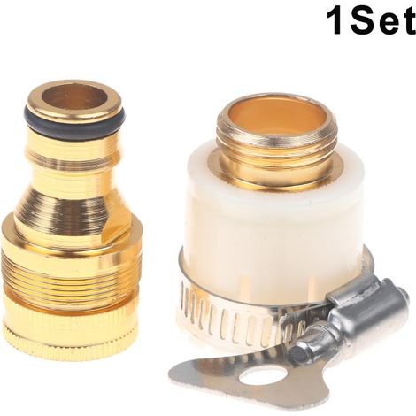 Adaptateurs universels à embout cannelé pour tuyau d'arrosage 15-23 mm (1/5)