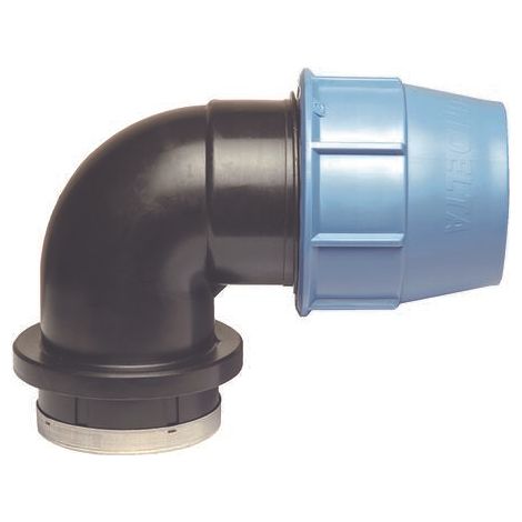 Coude plast. PE D50 F1''1/2(40/49)