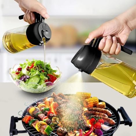 Spray Huile Cuisine - 2 en 1 - 470ML - Pulvérisateur (1/3)