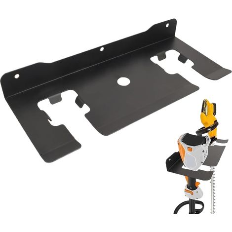 Organisateur d'outils de garage, support de rangement pour outils de jardin, support mural pour outils électriques, robuste, 16,7 x 41,9 x 5,2 cm