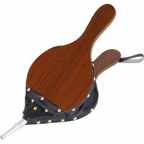 SOUFFLET DE CHEMINEE EN BOIS D16.5X39CM