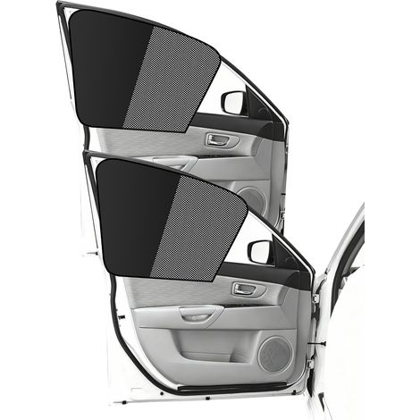 Pare Soleil Voiture Latéral,Pare-Soleil de Fenêtre de Voiture Semi-occultant et Semi-Transparent,Bloquer Les Rayons UV Chaleur,Convient à la Plupart des Voitures,SUV,Berlines (Fenêtre Avant) (1/5)