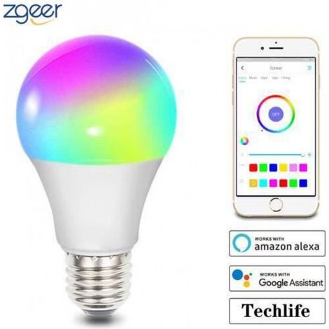 Ampoule LED - - E27 - 7W - Multicolore RGB - Dimmable et Intelligente (1/5)