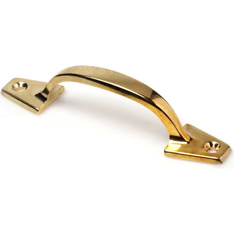 Asa en zamak con acabado, dimensiones: 107x20x24mm, entrepuntos: 94mm -