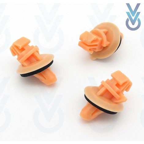 10x Rear Wheel Arch Flares & Moulding Trim Clips For Some Toyota Land Cruiser (1/2)