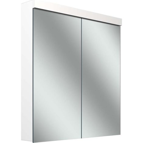 Schneider LOW plus LED armoire de toilette, 2 portes 35/35cm,