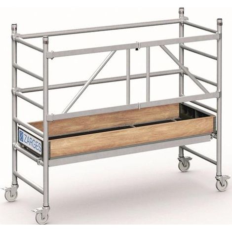 ZARGES PaxTower S-PLUS 1T - Klappgerüst Arbeitshöhe 2.55 m (1/2)