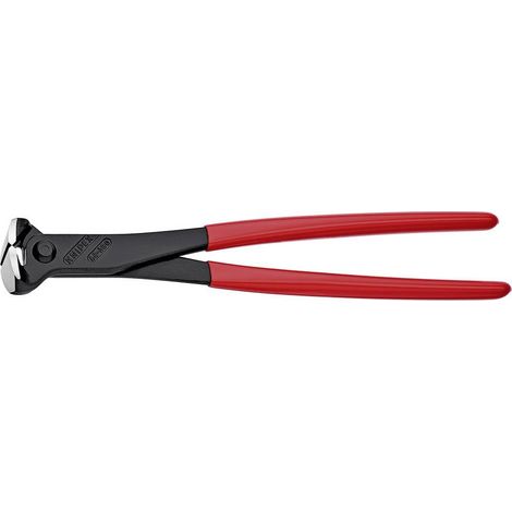 KNIPEX 68 01 280 Tronchese per meccanica con tagliente frontale rivestiti in resina sintetica atramentata nera 280 mm