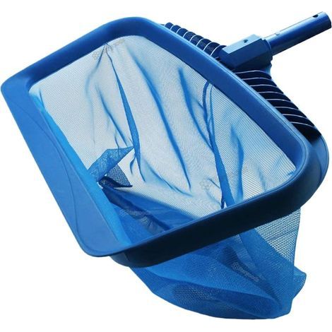 Rete a maglia fine per skimmer da piscina con telaio leggero, strumento di pulizia per foglie e detriti in giardini, piscine, laghetti e acquari. (1/5)