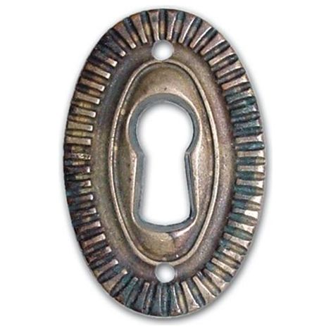 Bocchetta per Mobili Ottone Antico Metal Style 25x38 mm