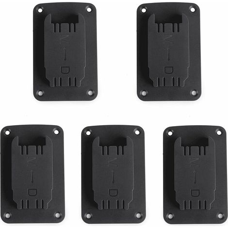 Cordless Tool Adapters, 5pcs Power Tool Battery Mounting Bracket for DE WALT DCB 18V/20V Milwaukee M18 18V (1/5)