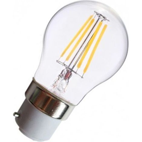 Ampoule LED B22 G45 filament 4W 2700K blanc chaud (1/3)