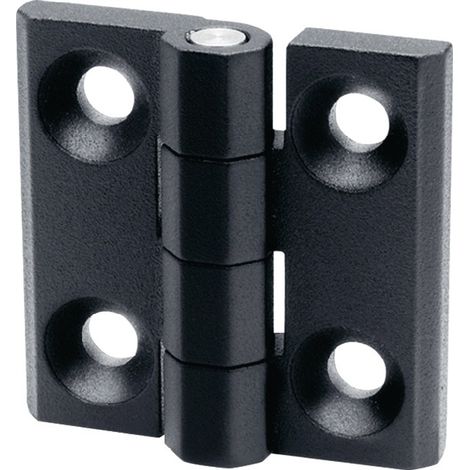 Scharnier GN 237 Höhe 60 mm Breite 60 mm Stärke 8 mm Zink-Druckguss beschichtet (1/3)