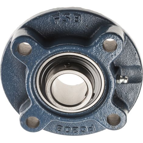 Roulement RS PRO, diam int 30mm, 4 trous de fixations en Fonte ( Prix pour 1 ) (1/2)