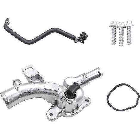 Boîtier de thermostat de liquide de refroidissement moteur compatible avec les versions J Adam D Meriva B A14XEL ER 25192985 1338022 55562048 1338487 (1/5)