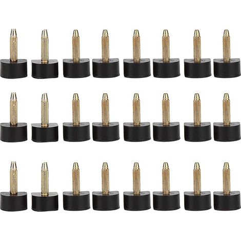 Nagel 14, Absatzspitze für Pumps, Schuhreparatur, Stiletto-Zehenkappe, 24 Ersatzspitzen für High Heels, rutschfeste Schuhe, Reparaturnieten, Schutz (1/5)