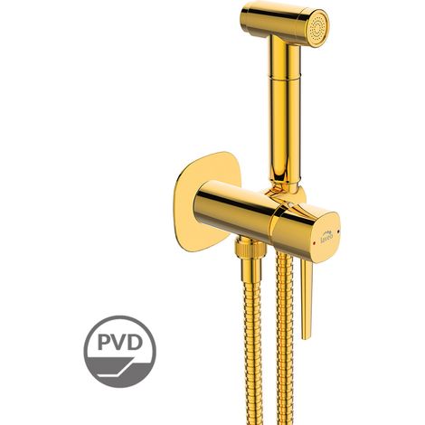 Grifo de bidé empotrado con juego de ducha