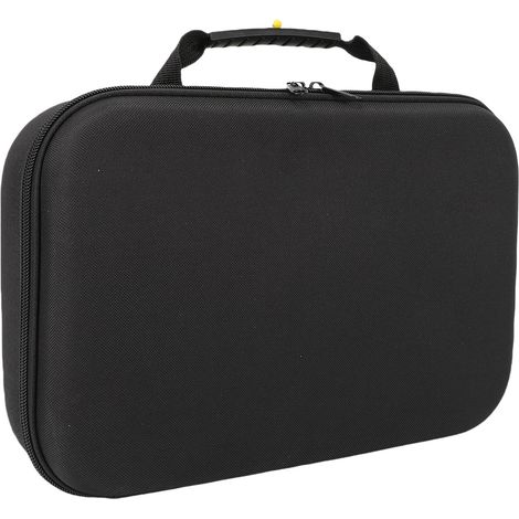 Sac de rangement pour perceuse électrique, organisateur de ciseaux sans fil, outil de coupe, support de coupe de tissu avec poche côté bleu