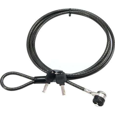 Lucchetto cavo Eurolite kg-180s meccanismo chiave attrezzatura musicale (1/3)