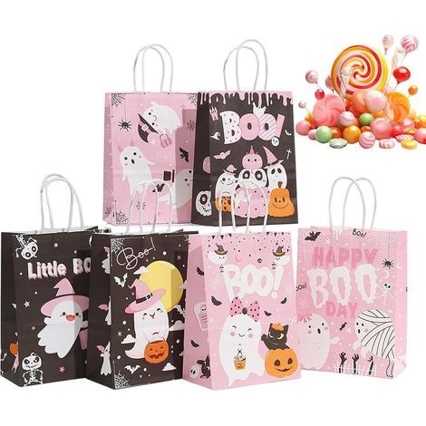 Halloween-Süßigkeitentüten, Schokoladenverpackungen, Aufbewahrungsbeutel für Süßigkeiten. Für Kinder, Erwachsene, Eltern, Lehrer, Unternehmen, Klassenzimmer, Haushalte, Büros, Schulen und Kindertagess