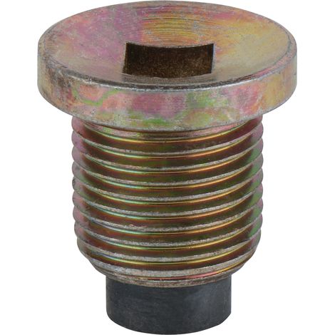 KS Tools Ölablassschraube, Innen4kant 8mm, M18x1,5x22mm, 10er-Pack - 430.1161