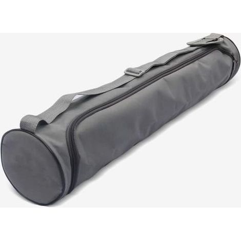 Sac à dos/bandoulière imperméable pour tapis de yoga portable, idéal pour le yoga, le fitness et l'entraînement, gris. (1/5)