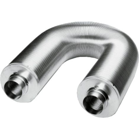 Wolf Silenziatore DN125 L:1000mm con isolamento da 50mm, per CWL, 2575812