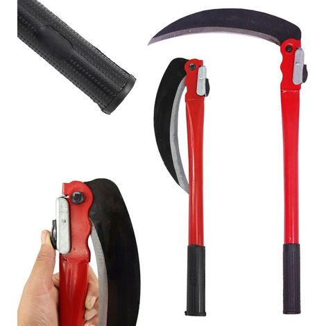 Faucille pliante, outil manuel à lame en acier pour le désherbage et la taille, poignée ergonomique, portable (1/5)