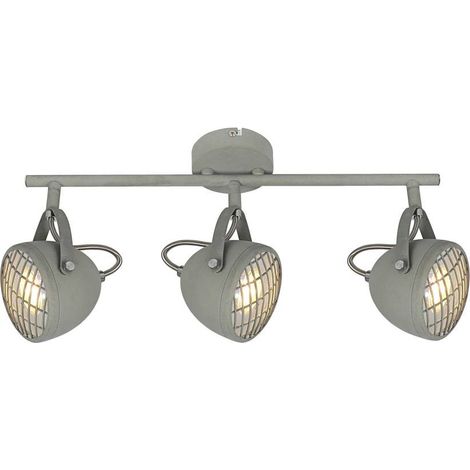 Candellux PENT 93-68064 plafoniera grigia 3xGU10 metallo (1/3)