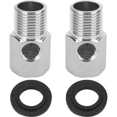 Raccords G1/2 po, raccords de connexion à 3 voies en alliage de zinc pour purificateur d'eau (1/5)