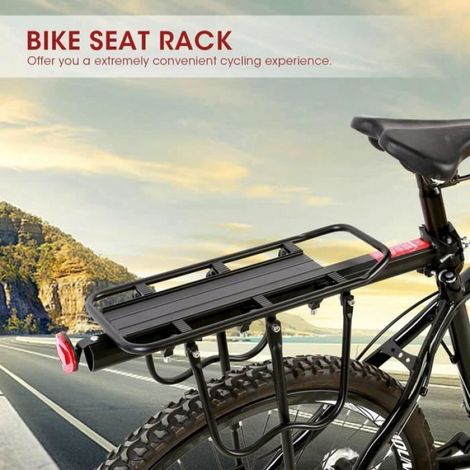 Panier Vélo Arrière - Durable Alliage d'Aluminium - Facile à Fixer - Réglable - Mixte Adulte (1/4)