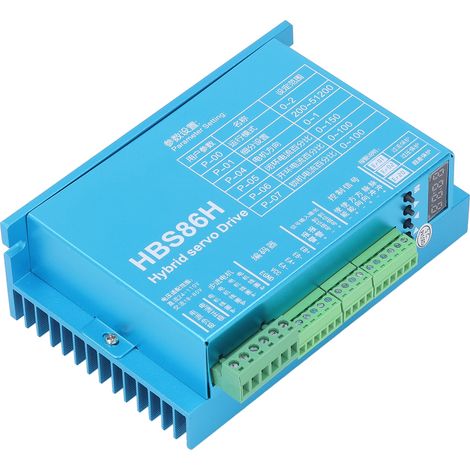 Contrôleur de moteur pas à pas HBS86H à boucle fermée avec affichage numérique, 86 points, 24-110 V CC / 18-80 V CA (1/5)