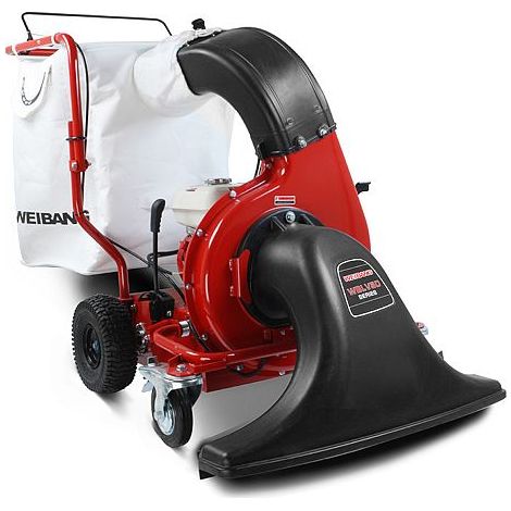 Aspirafoglie Weibang WBLV506C con motore a scoppio 196cc ampiezza 80cm