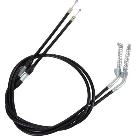 50,4" Câble de Frein avec Ajusteur Remplacement pour 50cc 70cc 90cc 110cc 125cc ATV 4 Roues Quad Pack de 2 (1/2)