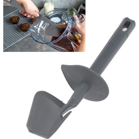 Universeller Silikonschaber für Vorwerk Thermomix Modelle, geeignet zur Speiseresteaufnahme und hitzebeständig. (1/5)