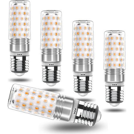 Ampoule LED E27 Blanc Froid 6000K 1600LM, Ampoule LED d'intérieur 16W E27 équivalente à un halogène de 150W, AC 220-240V, non dimmable, Grande lampe épis de maïs LED E27 à montage à vis, Paquet de 4 (1/5)
