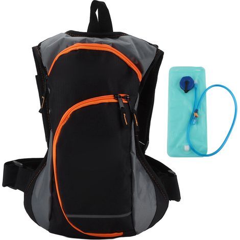 Sacs à dos de moto, sac à bandoulière de moto, tissu Oxford imperméable, composant extérieur, Orange (1/5)