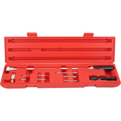 Clé de réglage carburateur 10 pièces, tournevis biseauté 90° pour moteur de motoneige, ATV et UTV (1/5)